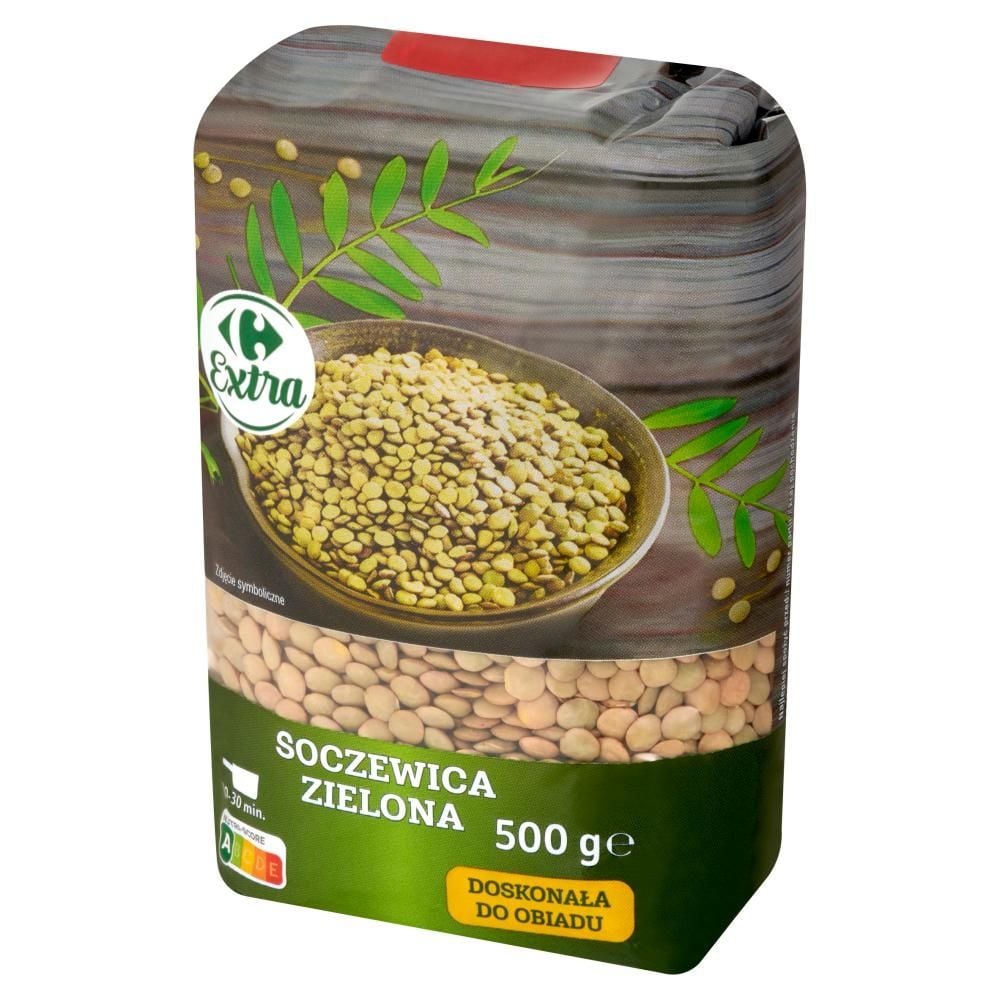 Carrefour Extra Soczewica zielona 500 g