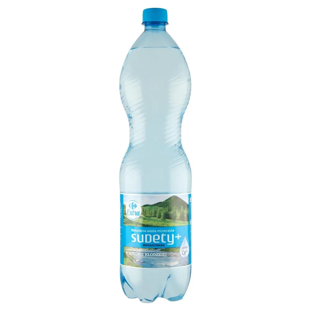 Carrefour Extra Sudety+ Naturalna woda mineralna niegazowana 1,5 l