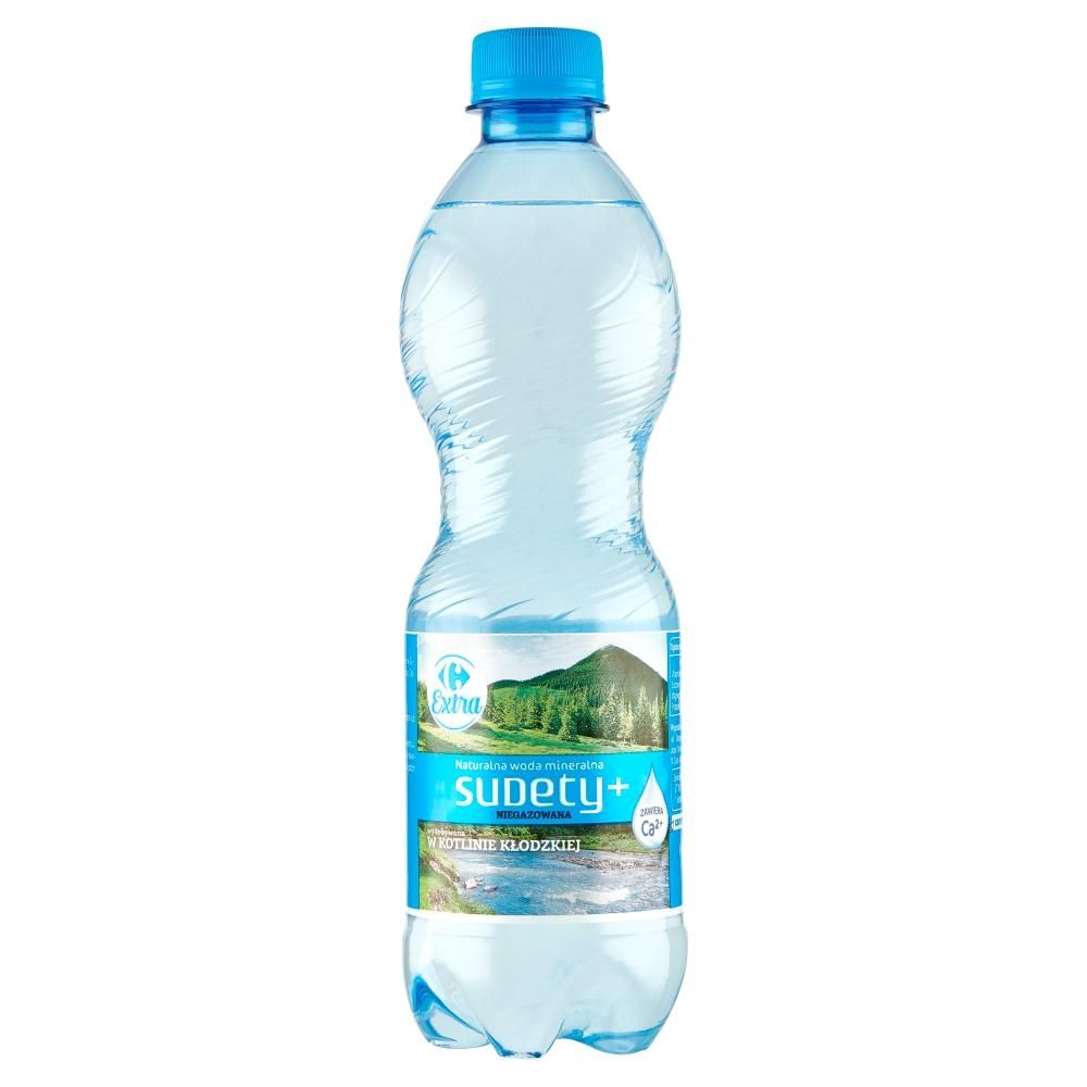 Carrefour Extra Sudety+ Naturalna woda mineralna niegazowana 500 ml