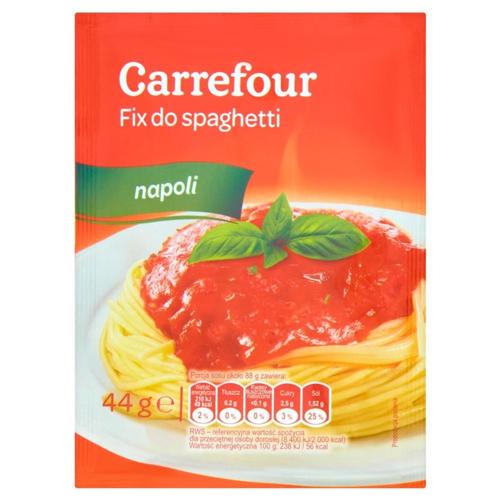 Carrefour Fix do spaghetti napoli 44 g