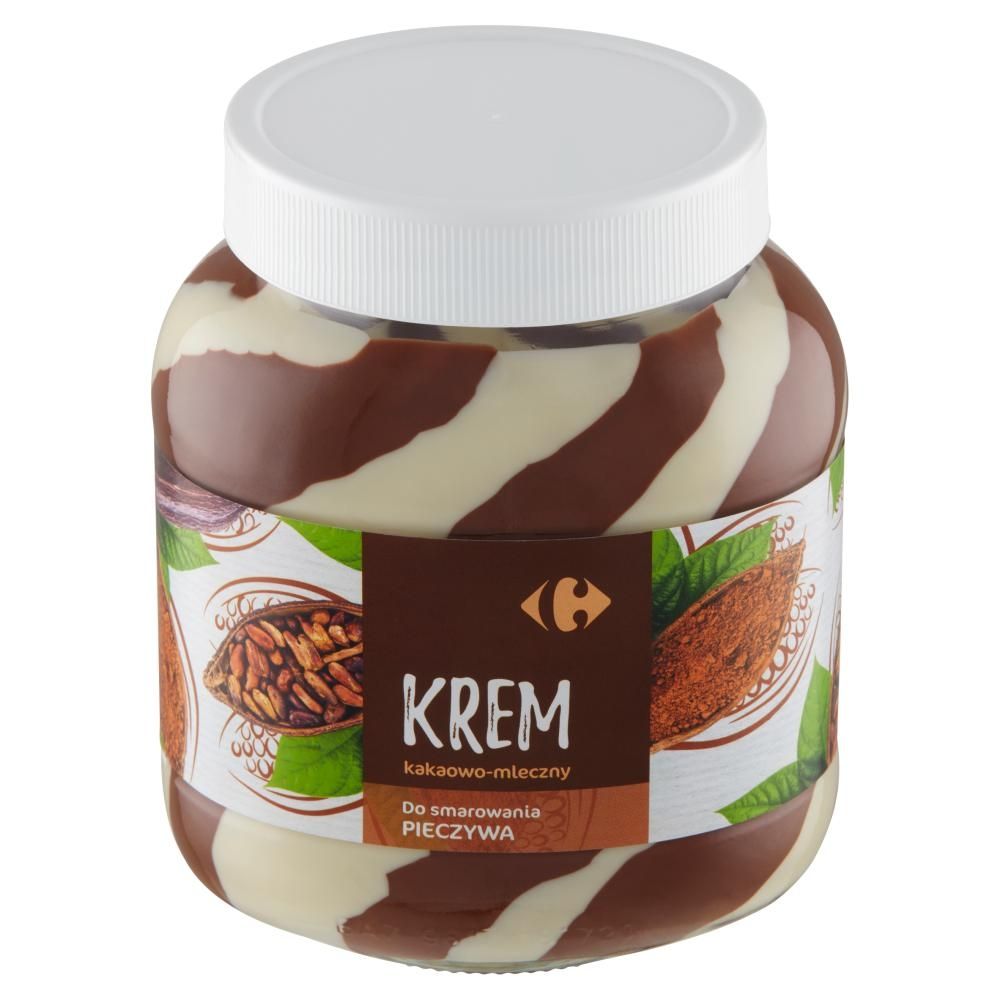 Carrefour Krem kakaowo-mleczny 750 g