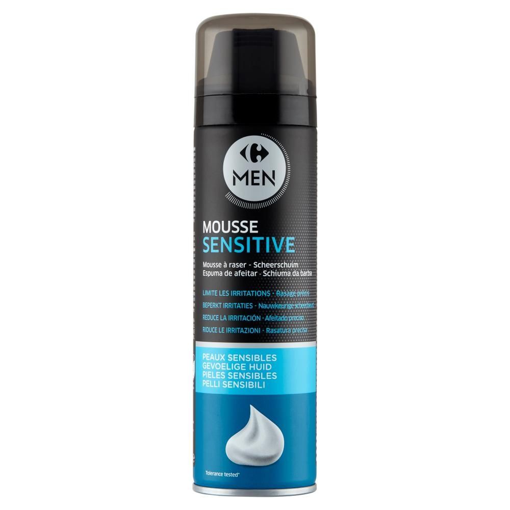 Carrefour Men Sensitive Pianka do golenia 250 ml