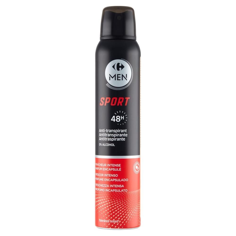 Carrefour Men Sport Antyperspirant 200 ml