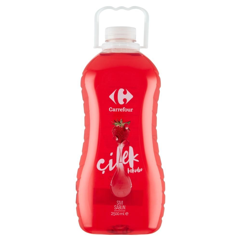 Carrefour Mydło w płynie o zapachu truskawkowym 2500 ml