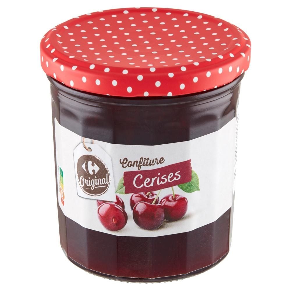 Carrefour Original Dżem z wiśni 370 g