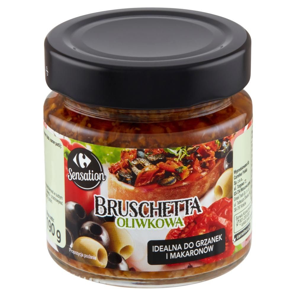 Carrefour Sensation Bruschetta oliwkowa 190 g