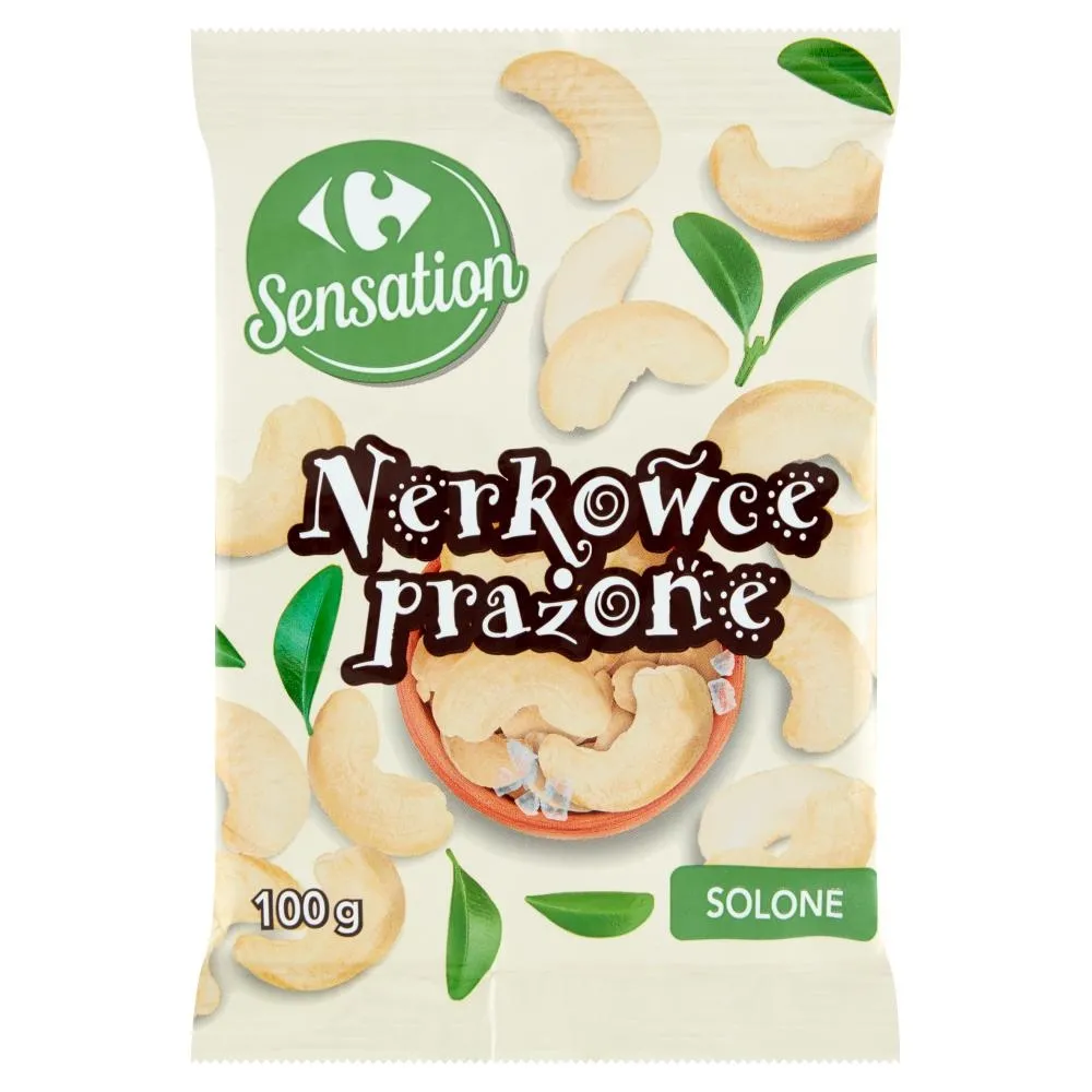 Carrefour Sensation Nerkowce prażone solone 100 g