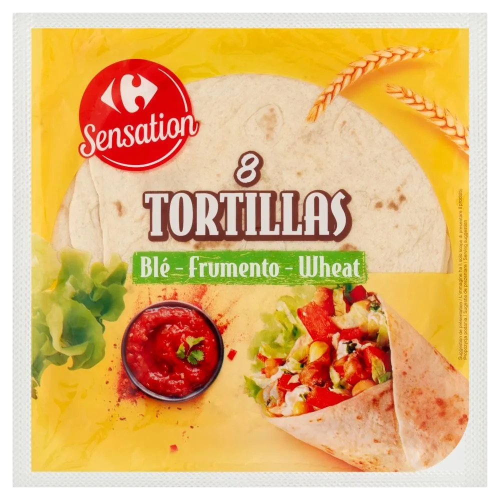 Carrefour Sensation Placki pszenne 320 g (8 sztuk)