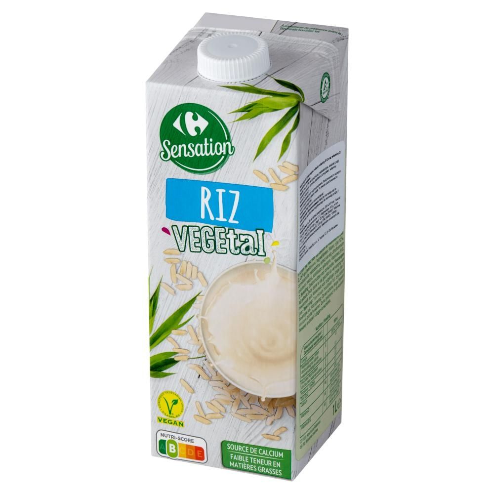 Carrefour Sensation Vegetal Napój ryżowy 1 l