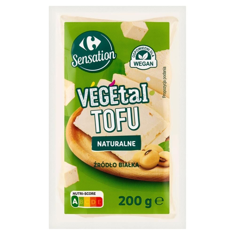 Carrefour Sensation Vegetal Tofu naturalne 200 g