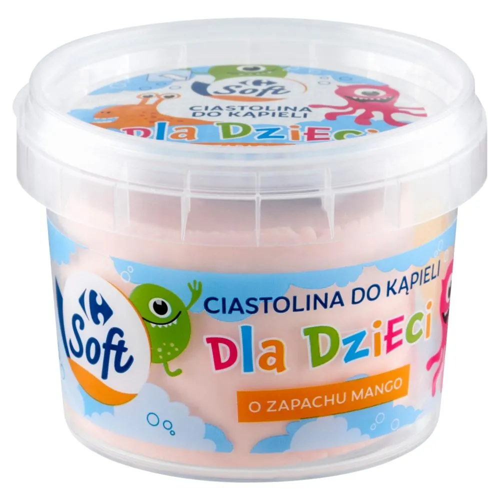 Carrefour Soft Ciastolina do kąpieli dla dzieci 100 g