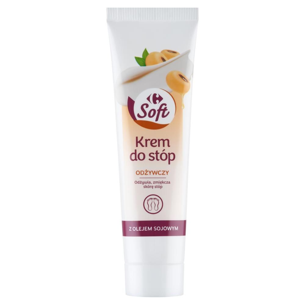 Carrefour Soft Krem do stóp odżywczy 100 ml