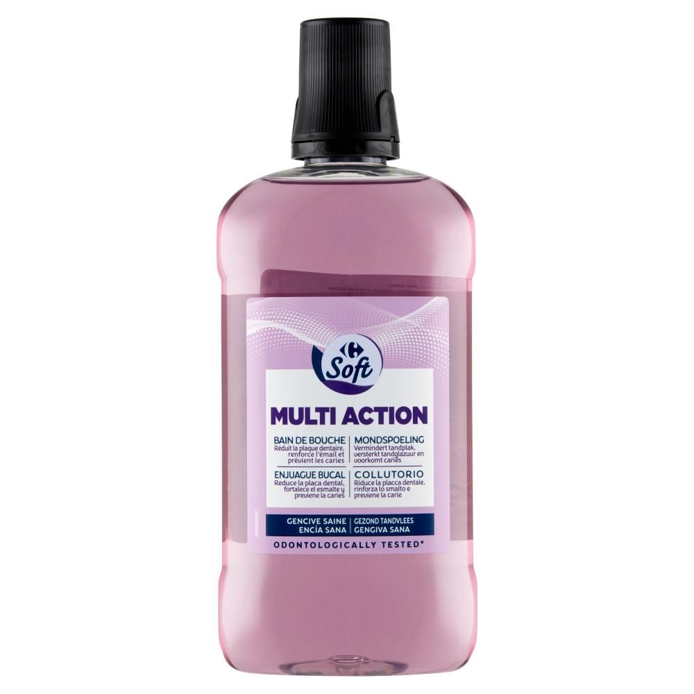 Carrefour Soft Multi Action Płyn do płukania jamy ustnej 500 ml