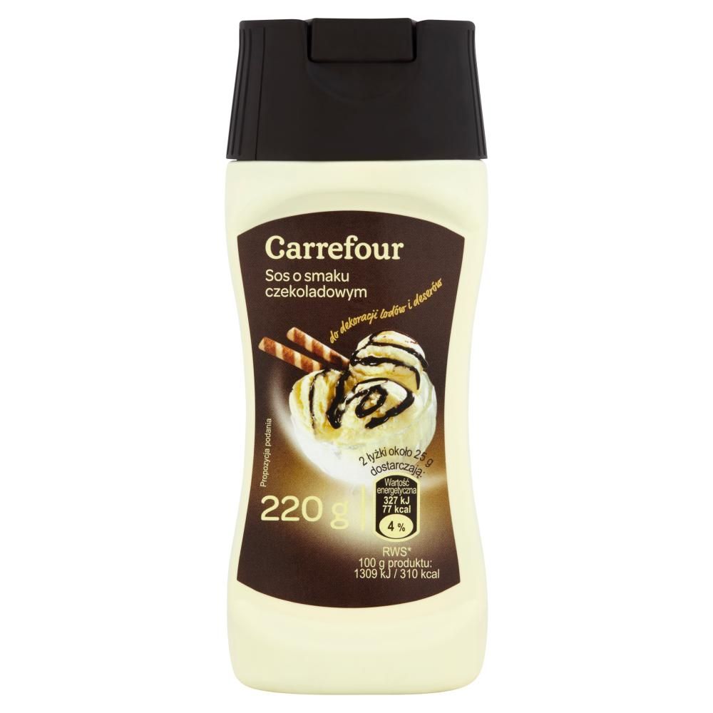 Carrefour Sos o smaku czekoladowym 220 g