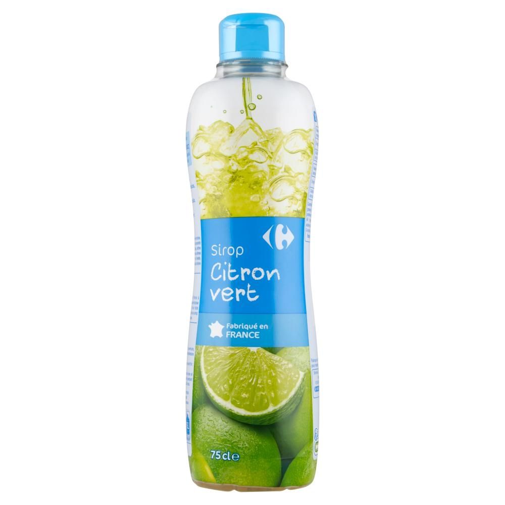 Carrefour Syrop z limonki 750 ml