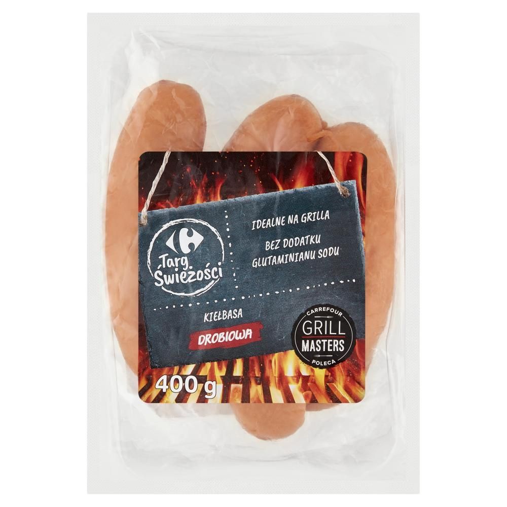 Carrefour Targ Świeżości Kiełbasa drobiowa 400 g