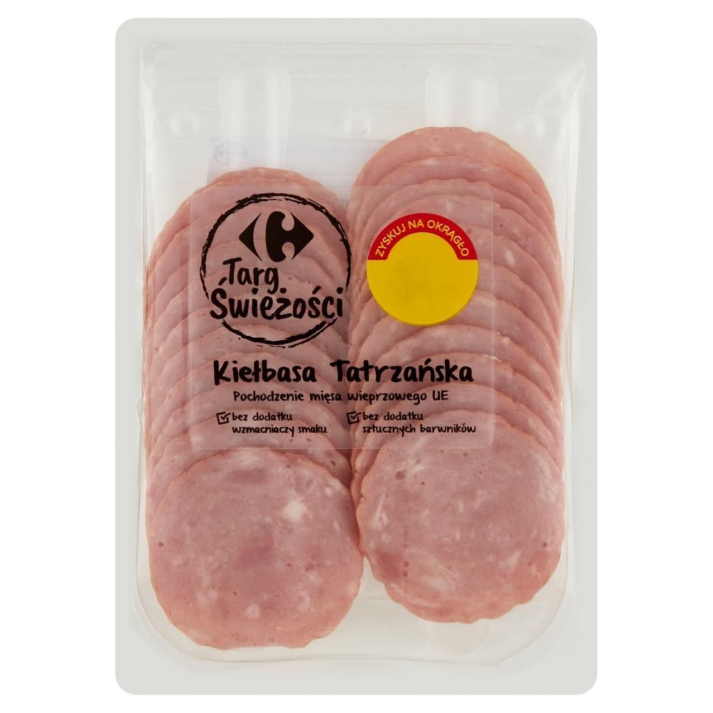 Carrefour Targ Świeżości Kiełbasa Tatrzańska 100 g