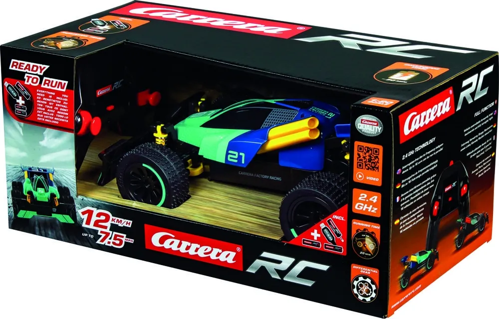 Carrera RC 2,4GHz Factory Racing #21 Auto Sterowane Buggy