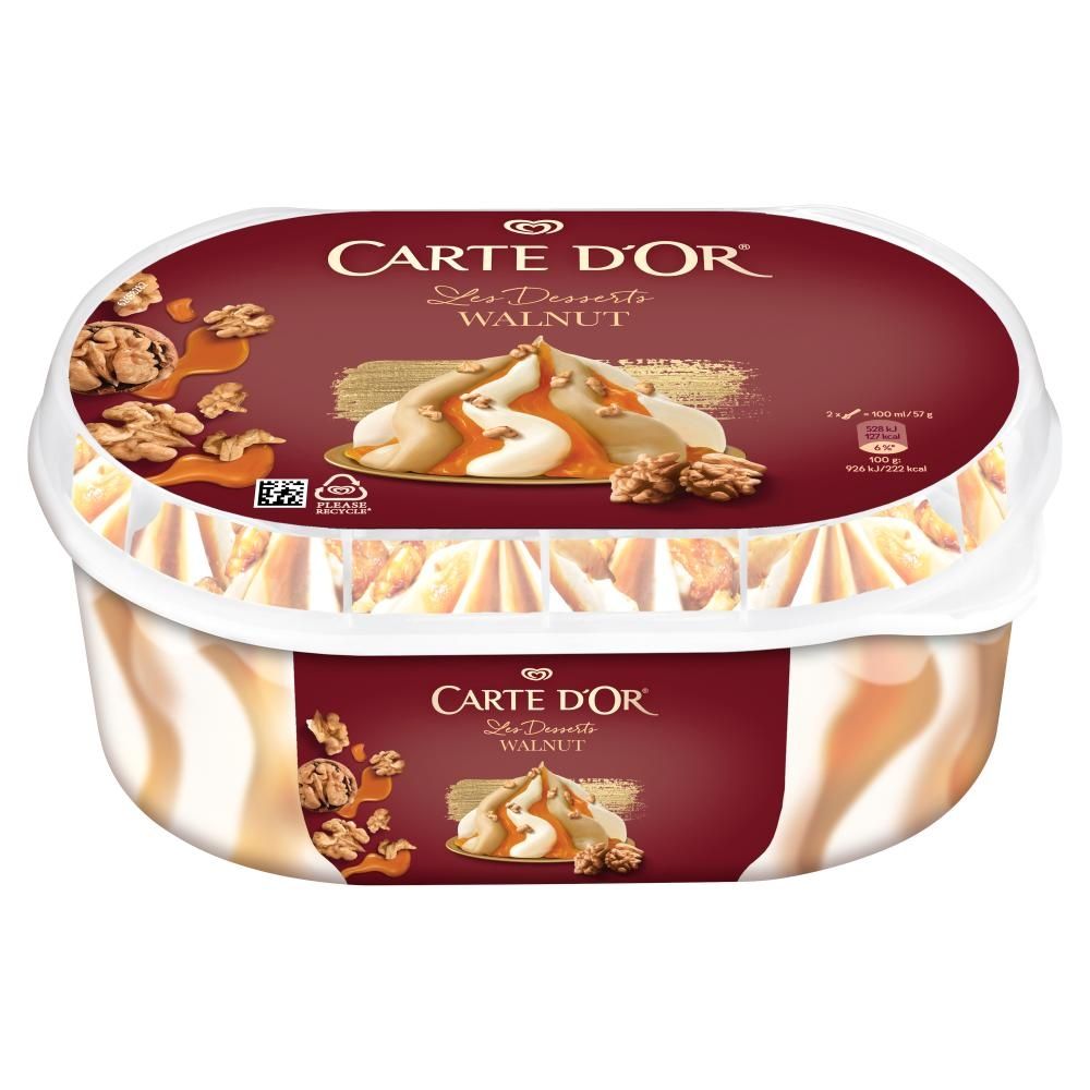 Carte D'Or Les Desserts Lody o smaku orzechów włoskich 825 ml