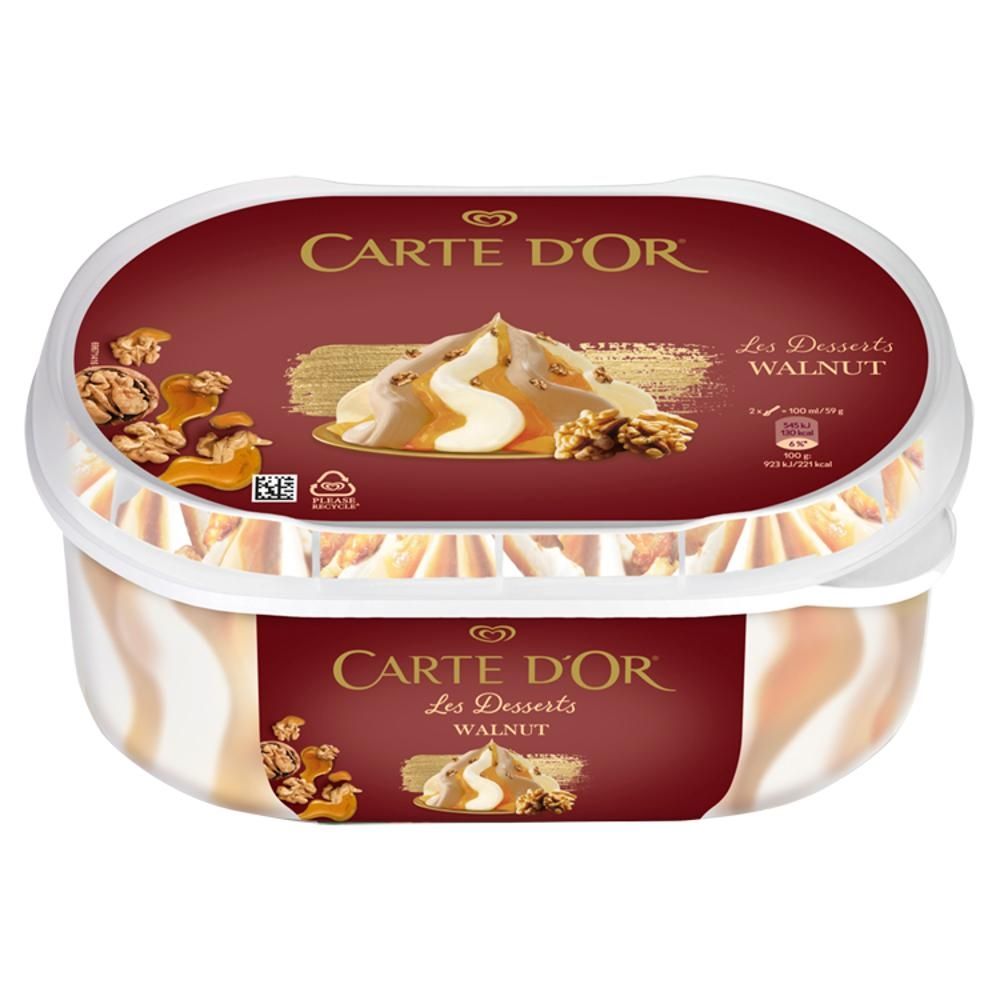 Carte D'Or Les Desserts Lody o smaku orzechów włoskich 900 ml