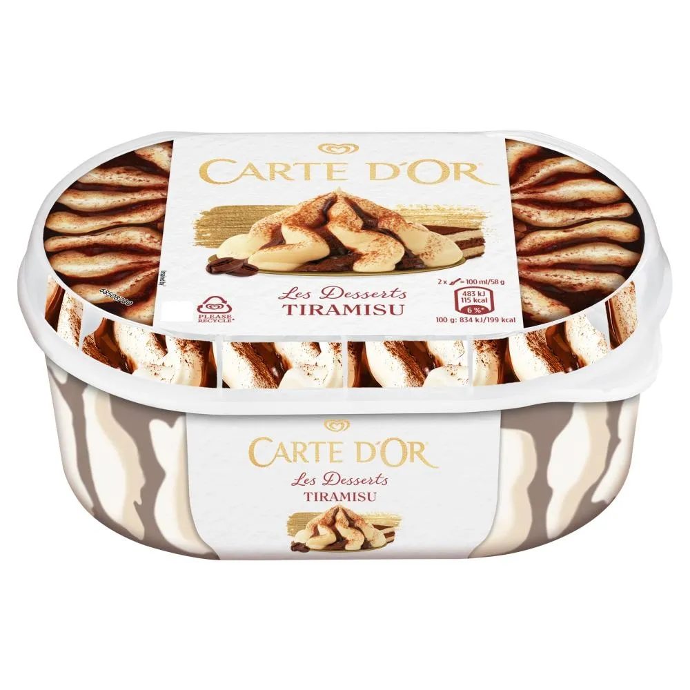 Carte D'Or Lody o smaku tiramisu 900 ml