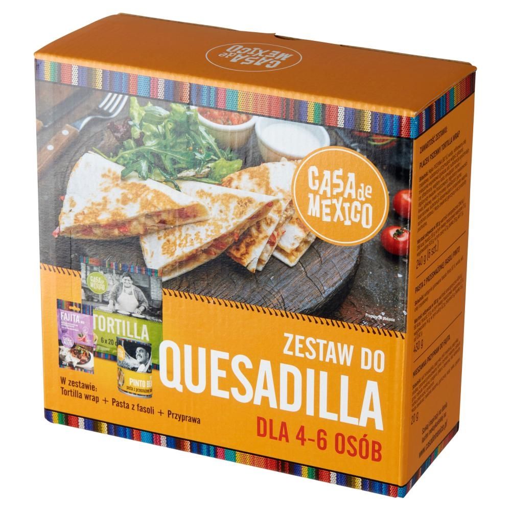 Casa de Mexico Zestaw do Quesadilla dla 4-6 osób