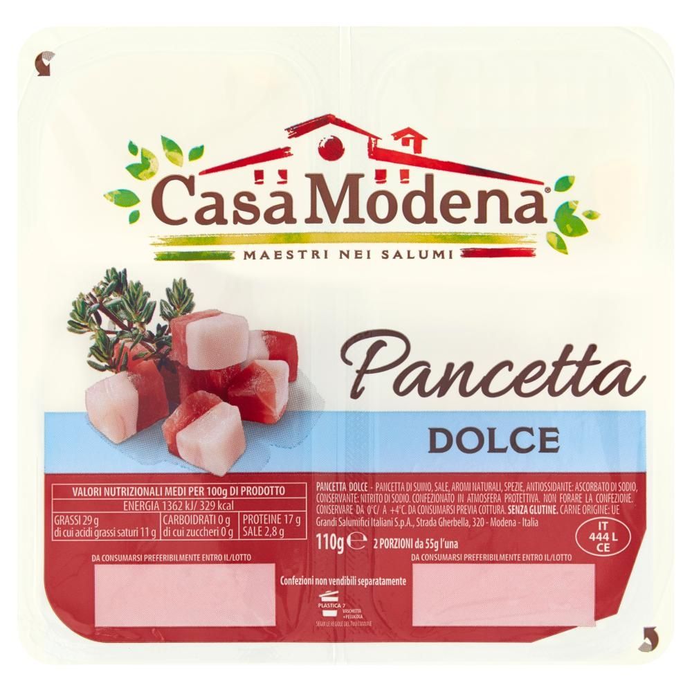 Casa Modena Pancetta Dolce kostki 110 g