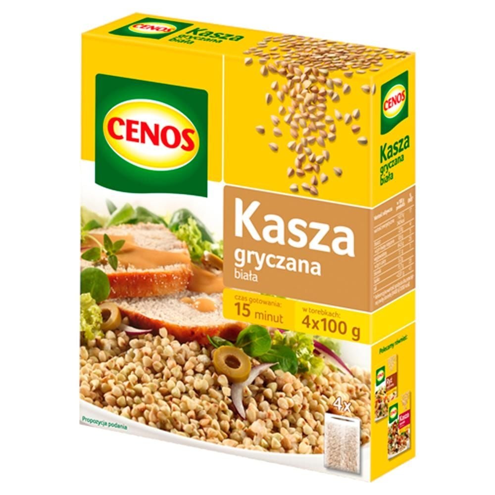 Cenos Kasza gryczana biała 400 g (4 torebki)