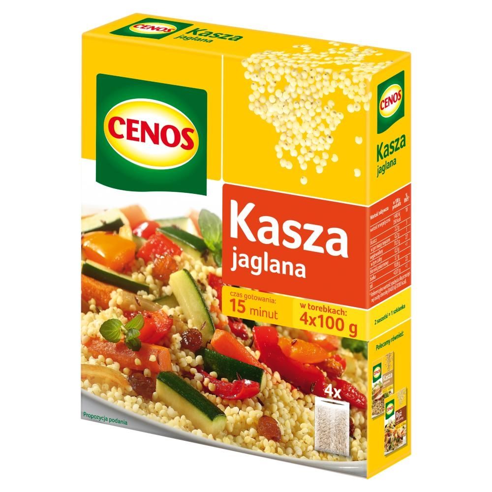 Cenos Kasza jaglana 400 g (4 torebki)