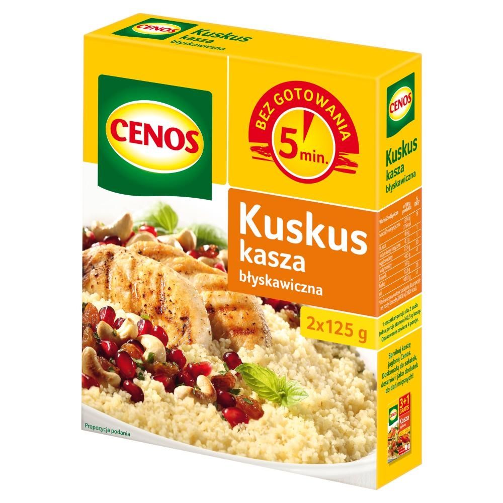 Cenos Kuskus kasza błyskawiczna 250 g (2 torebki)