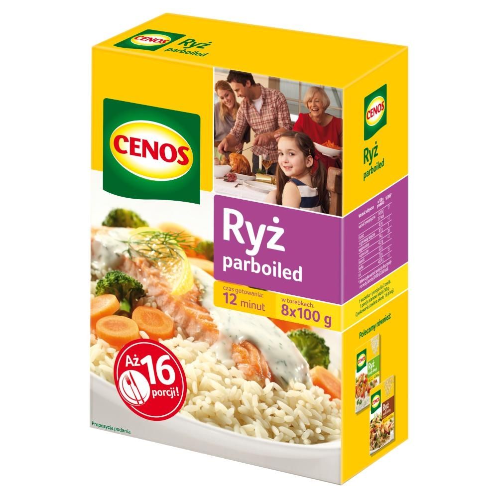 Cenos Ryż parboiled 800 g (8 torebek)