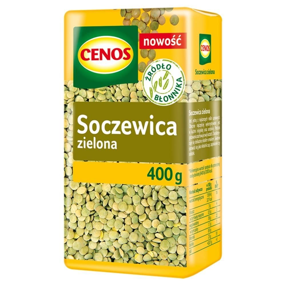 Cenos Soczewica zielona 400 g