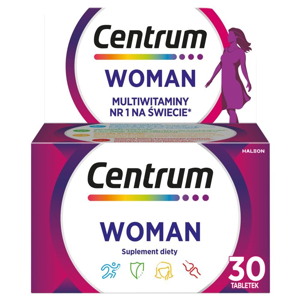 Centrum Woman Suplement diety 47 g (30 sztuk)