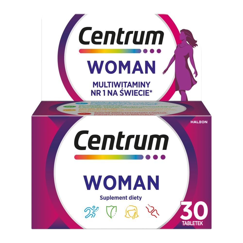 Centrum Woman Suplement diety 47 g (30 sztuk)