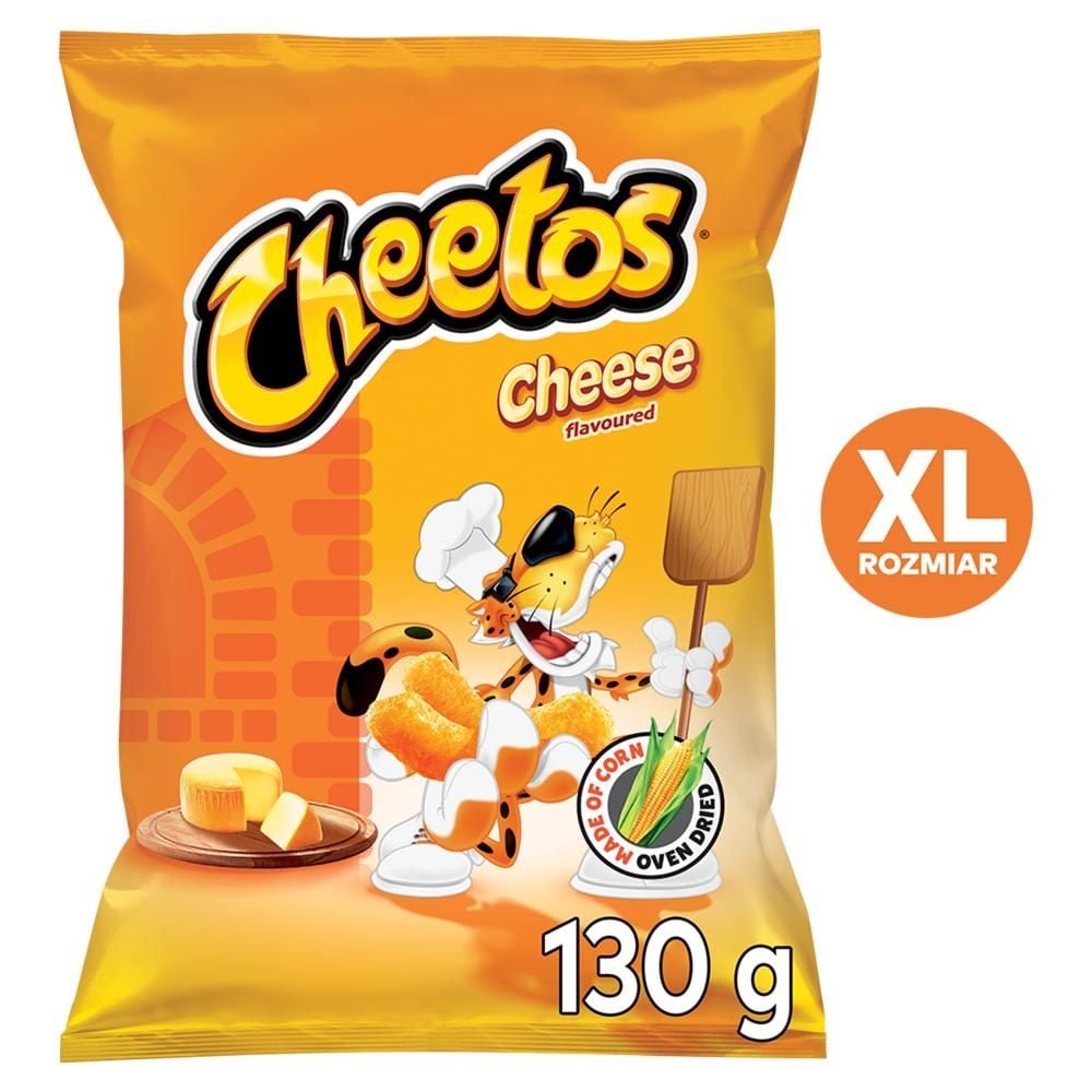 Cheetos Chrupki kukurydziane o smaku sera 130 g