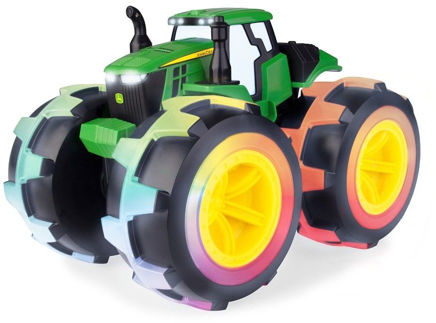 Ciągnik JOHN DEERE Mega Świecące Opony 46644N