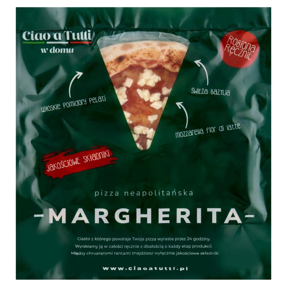 Ciao a Tutti W domu Pizza neapolitańska margherita 350 g