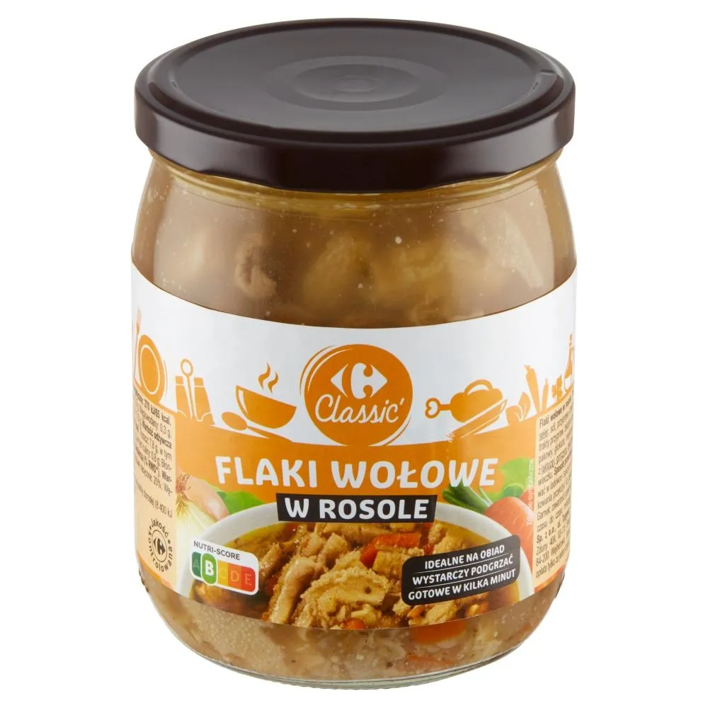 Classic' Flaki wołowe w rosole 500 g