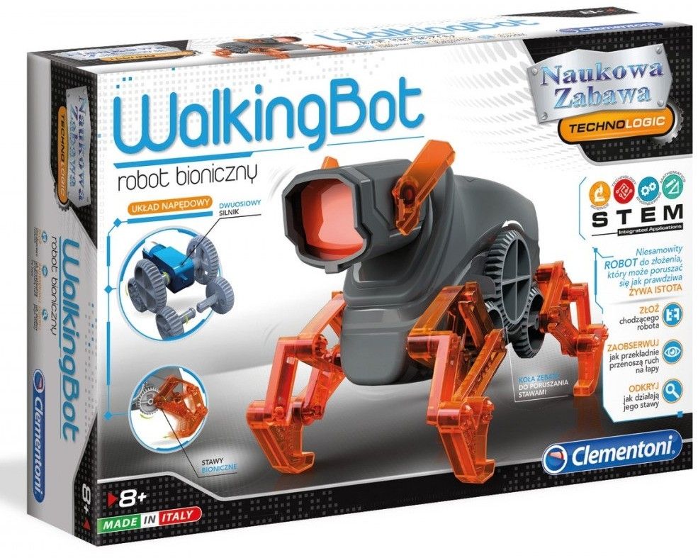 CLEMENTONI Chodzący Robot 50059