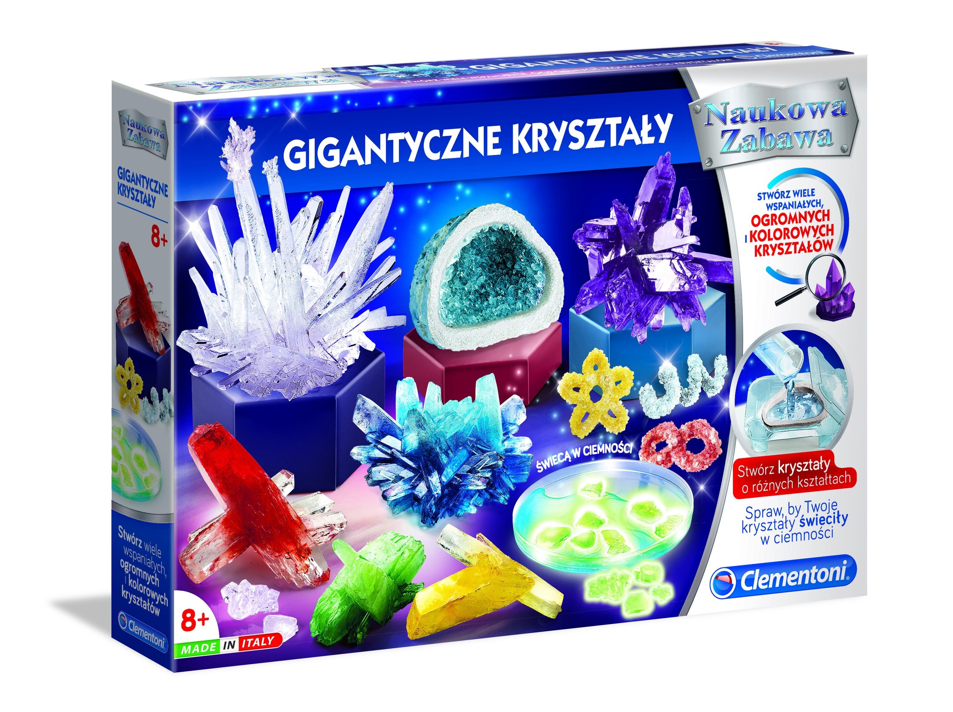 CLEMENTONI Gigantyczne kryształy 50106