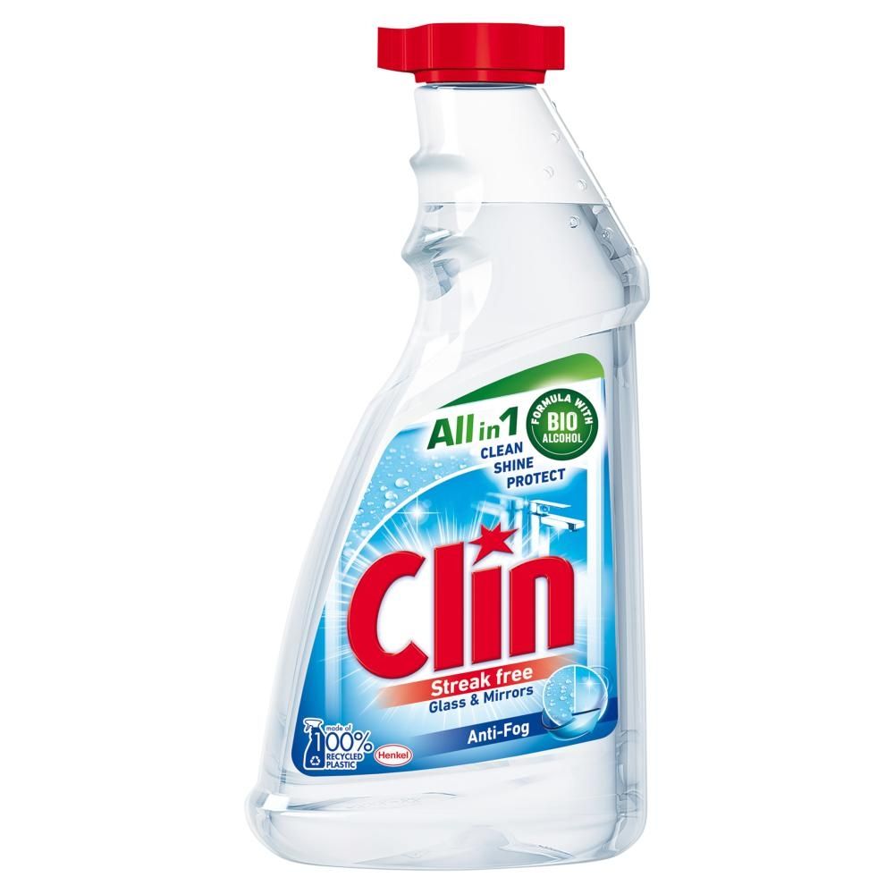 Clin Anti-Fog Płyn do mycia powierzchni szklanych 500 ml