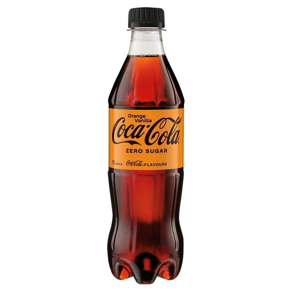 Coca-Cola zero Orange Vanilla Napój gazowany 500 ml