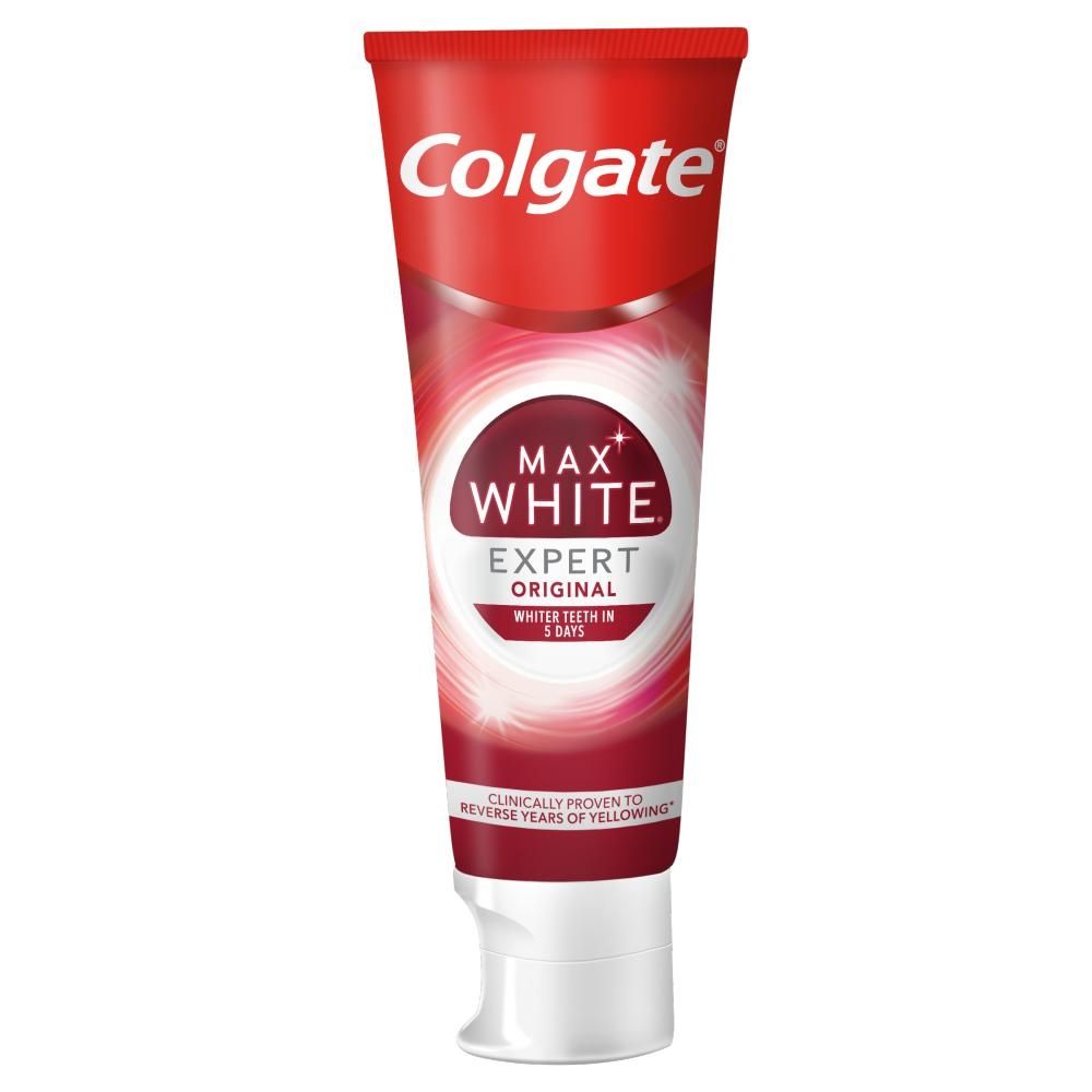 Colgate Max White Expert Original Pasta do zębów z profesjonalnym składnikiem wybielającym 75ml