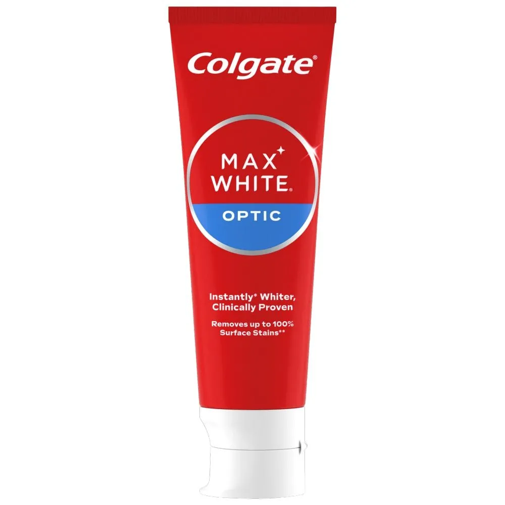 Colgate Max White Optic Wybielająca pasta do zębów natychmiastowy efekt 75 ml