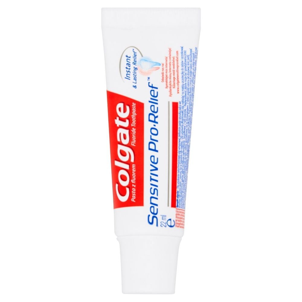 Colgate Sensitive Pro-Relief Pasta do zębów z fluorem 22 ml