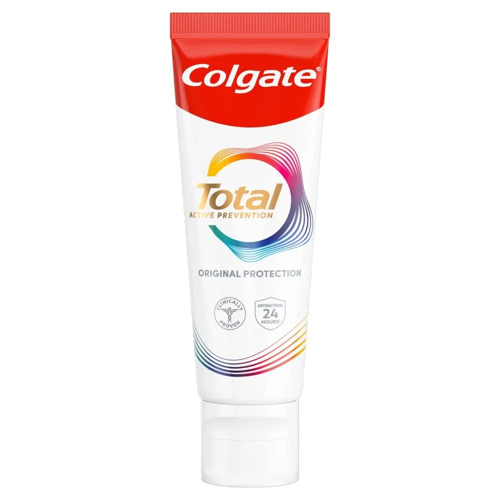 Colgate Total Original multiochronna pasta do zębów z fluorem, miętowa 75 ml