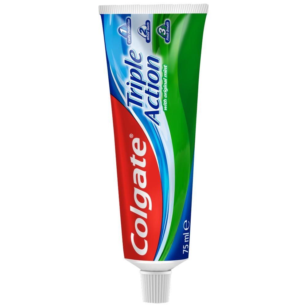 Colgate Triple Action Original Mint Pasta do zębów 2x75 ml