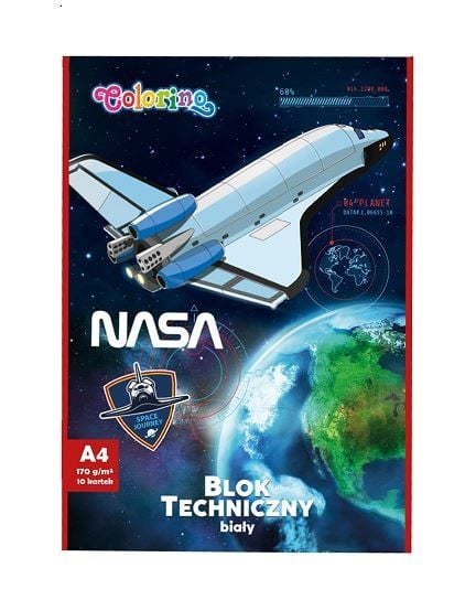 Colorino Blok techniczny NASA 21528PTR