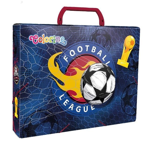 Colorino Teczka przestrzenna z rączką FOOTBALL 36126PTR