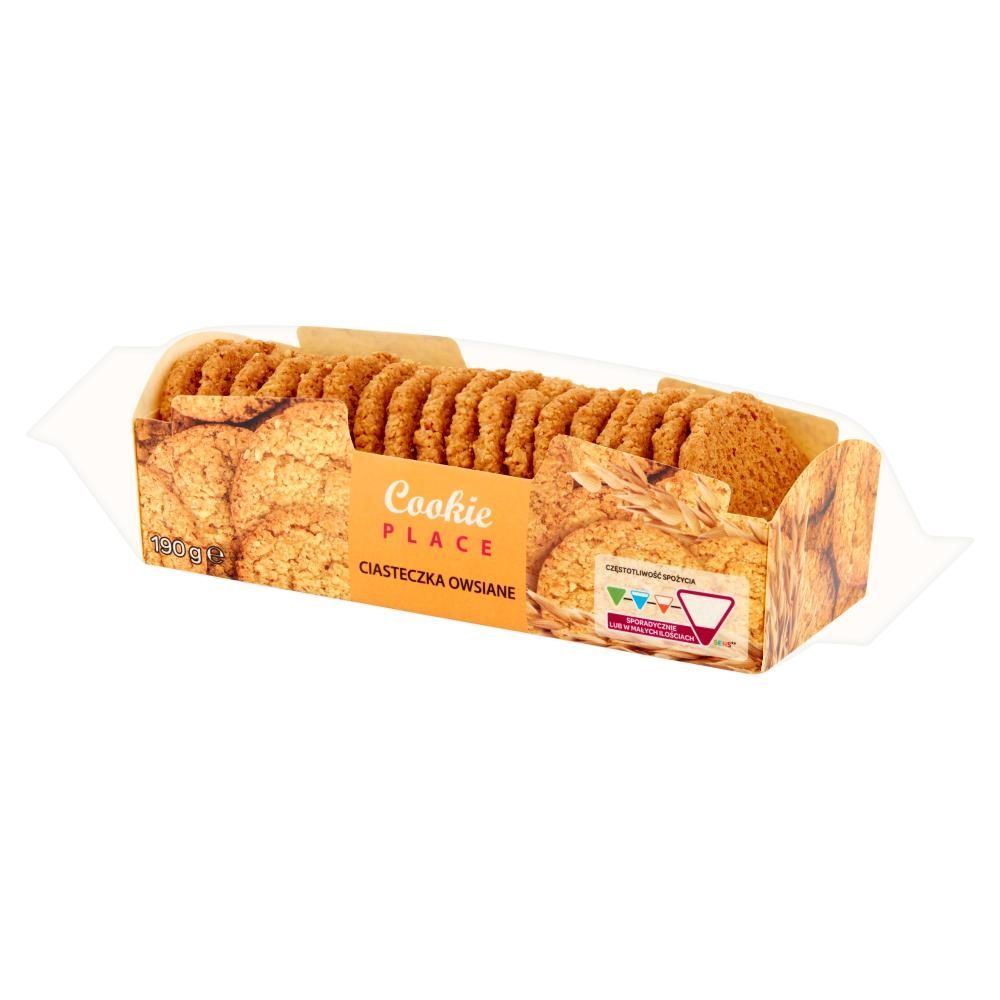 Cookie Place Ciasteczka owsiane 190 g